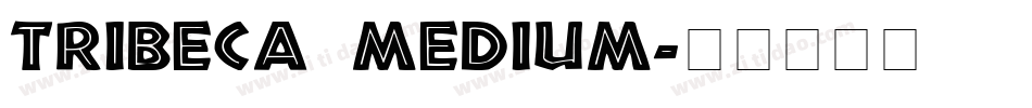Tribeca Medium字体转换